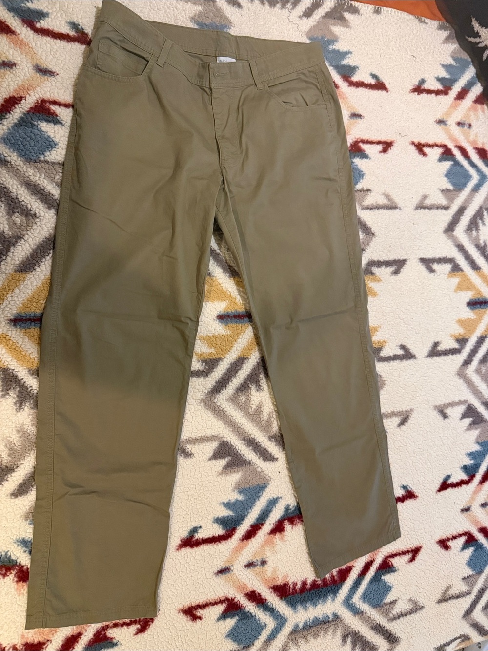 Columbia Men's Olive Green Chino Pants